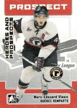 2006-07 In The Game Heroes and Prospects #189 Marc-Edouard Vlasic Front