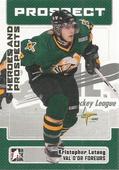 2006-07 In The Game Heroes and Prospects #193 Kristopher Letang Front