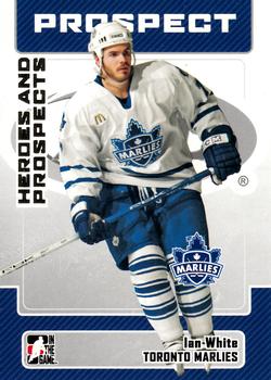 2006-07 In The Game Heroes and Prospects #43 Ian White Front