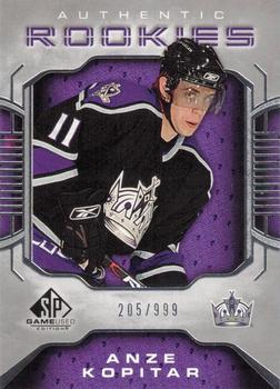 2006-07 SP Game Used #122 Anze Kopitar Front
