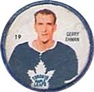 1960-61 Shirriff Coins #19 Gerry Ehman Front