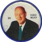 1960-61 Shirriff Coins #20 Punch Imlach Front