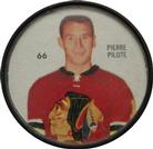 1960-61 Shirriff Coins #66 Pierre Pilote Front