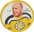1960-61 Shirriff Coins #118 Bob Armstrong Front