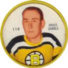 1960-61 Shirriff Coins #119 Bruce Gamble Front