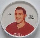 1960-61 Shirriff Coins #50 Pete Goegan Front