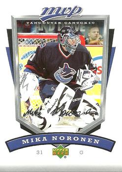 2006-07 Upper Deck MVP #289 Mika Noronen Front