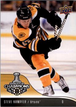 2011 Upper Deck Boston Bruins Stanley Cup Champions #23 Steven Kampfer Front
