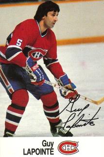 1988-89 Esso NHL All-Star Collection #NNO Guy Lapointe Front