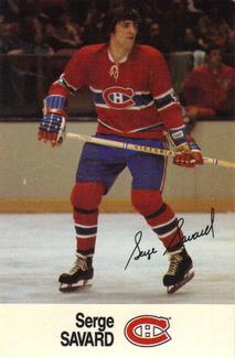 1988-89 Esso NHL All-Star Collection #NNO Serge Savard Front