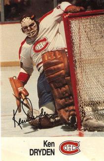 1988-89 Esso NHL All-Star Collection #NNO Ken Dryden Front