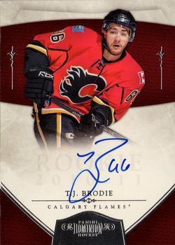 2010-11 Panini Dominion #162 T.J. Brodie Front