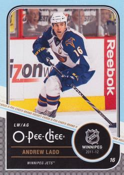 2011-12 O-Pee-Chee #163 Andrew Ladd Front