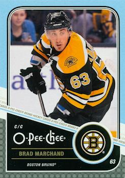 2011-12 O-Pee-Chee #394 Brad Marchand Front