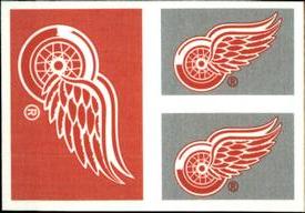 2011-12 Panini Stickers #8 / 247 Detroit Red Wings Logo Front