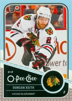 2011-12 O-Pee-Chee - Playoff Beard #4 Duncan Keith Front