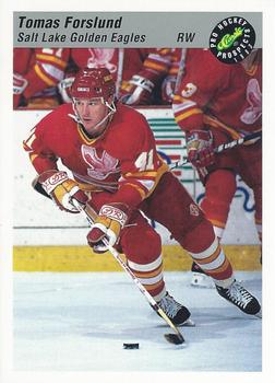 1993 Classic Pro Prospects #139 Tomas Forslund Front