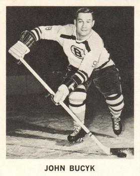 1965-66 Coca-Cola NHL Players #NNO John Bucyk Front