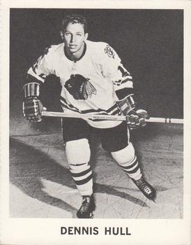 1965-66 Coca-Cola NHL Players #NNO Dennis Hull Front