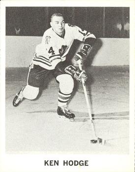 1965-66 Coca-Cola NHL Players #NNO Ken Hodge Front