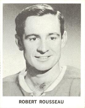 1965-66 Coca-Cola NHL Players #NNO Robert Rousseau Front