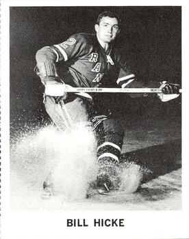 1965-66 Coca-Cola NHL Players #NNO Bill Hicke Front