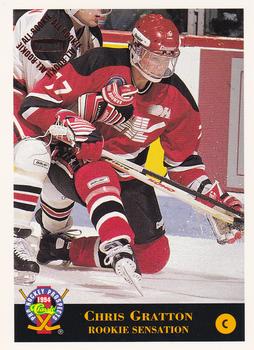 1994 Classic Pro Hockey Prospects #16 Chris Gratton Front