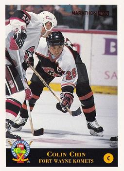 1994 Classic Pro Hockey Prospects #81 Colin Chin Front
