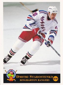 1994 Classic Pro Hockey Prospects #118 Dmitri Starostenko Front