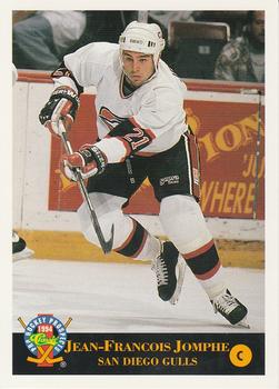 1994 Classic Pro Hockey Prospects #123 Jean-Francois Jomphe Front