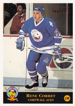 1994 Classic Pro Hockey Prospects #130 Rene Corbet Front