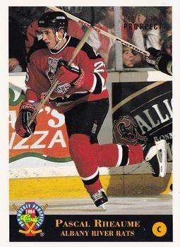 1994 Classic Pro Hockey Prospects #145 Pascal Rheaume Front
