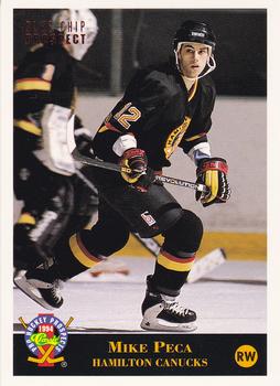 1994 Classic Pro Hockey Prospects #154 Mike Peca Front