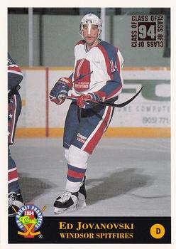 1994 Classic Pro Hockey Prospects #203 Ed Jovanovski Front