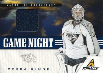 2011-12 Panini Pinnacle - Game Night Materials #30 Pekka Rinne Front