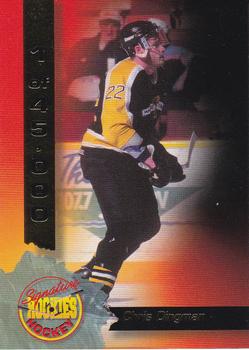 1994-95 Signature Rookies #20 Chris Dingman Front