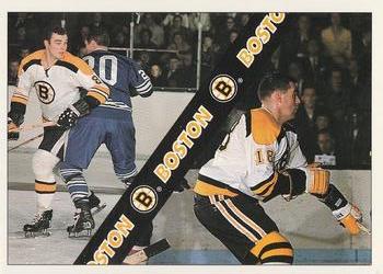 1991-92 Ultimate Original 6 French #4 Boston Bruins Front