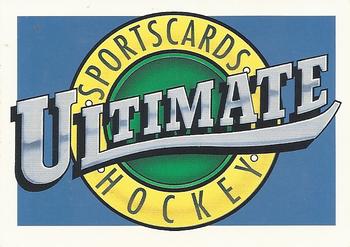 1991 Ultimate Draft #1 Header Card Front