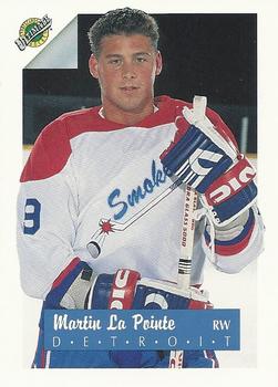 1991 Ultimate Draft #9 Martin Lapointe Front