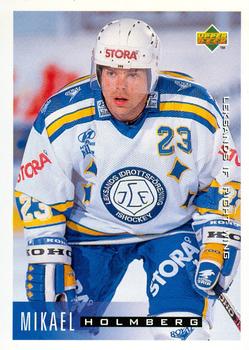 1995-96 Upper Deck Swedish Elite #109 Mikael Holmberg Front