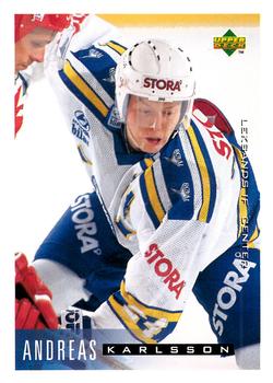 1995-96 Upper Deck Swedish Elite #110 Andreas Karlsson Front
