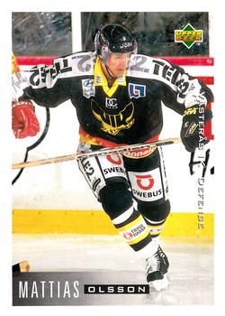 1995-96 Upper Deck Swedish Elite #191 Mattias Olsson Front