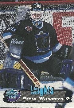 1995-96 Edge Ice #103 Derek Wilkinson Front