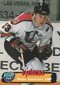 1995-96 Edge Ice #112 Paul Lawless Front