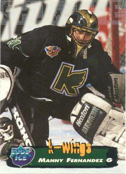 1995-96 Edge Ice #139 Manny Fernandez Front