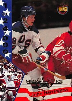 1995 Signature Rookies Miracle on Ice #13 John Harrington Front