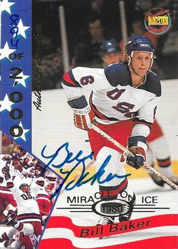 1995 Signature Rookies Miracle on Ice - Signatures #2 Bill Baker  Front