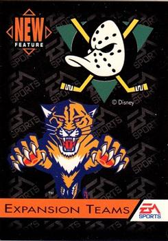 1994 EA Sports NHL '94 #199 Expansion Teams Front