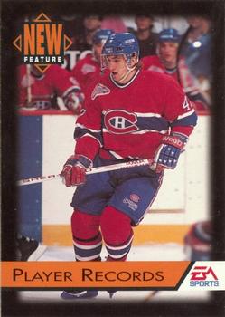 1994 EA Sports NHL '94 #209 Player Records Front