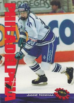 1994-95 Classic #105 Janne Niinimaa Front